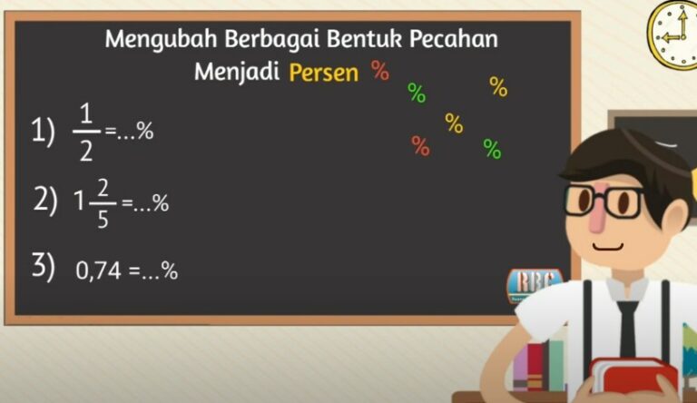 Jumlah siswa kelas 4 SD Jaya adalah 50 orang. Dari jumlah siswa itu, 42 orang mengikuti olahraga. Berapa persen banyak siswa yang mengikuti olahraga?