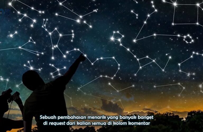 Mengapa rasi bintang sangat mudah dipelajari polanya jika berada di tempat yang minim polusi cahaya?