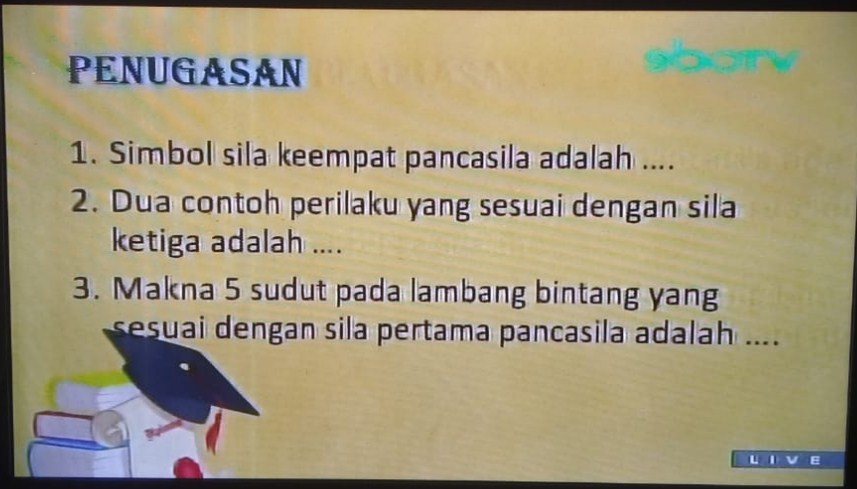 Soal dan Jawaban SBO TV 8 September 2020