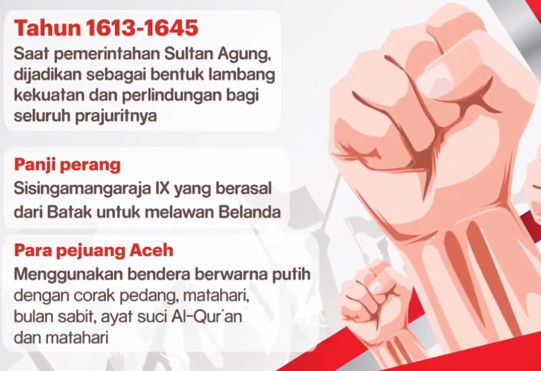 Ceritakan kembali Sejarah Bendera Merah Putih dan Lagu Indonesia Raya dengan bahasamu sendiri!