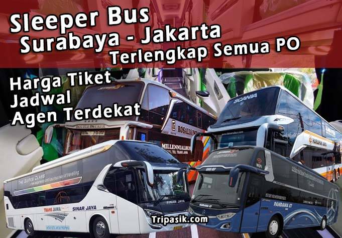 Sleeper Bus Surabaya Jakarta