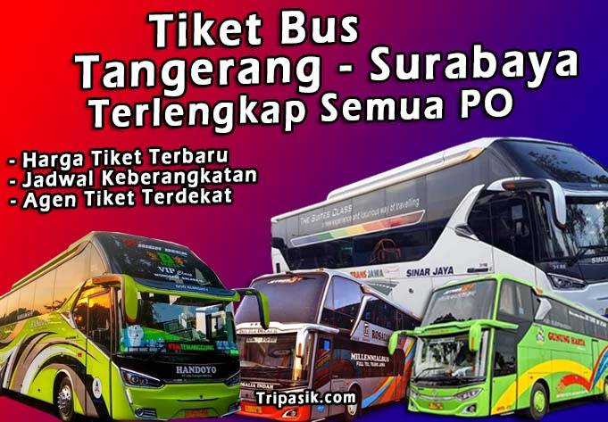 Tiket Bus Tangerang Surabaya