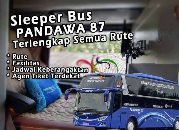 Sleeper Bus Pandawa 87