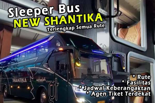 Sleeper Bus New Shantika