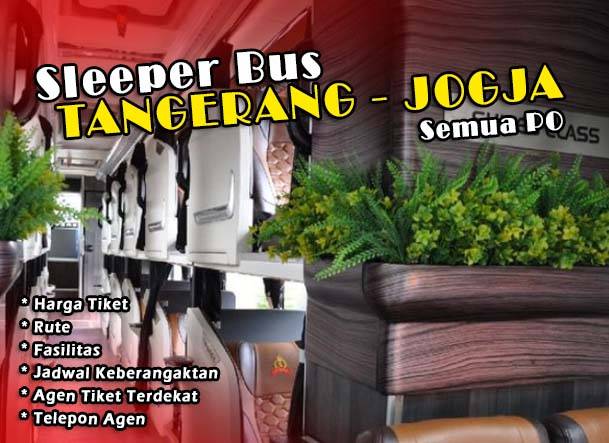 Sleeper Bus Tangerang Jogja 