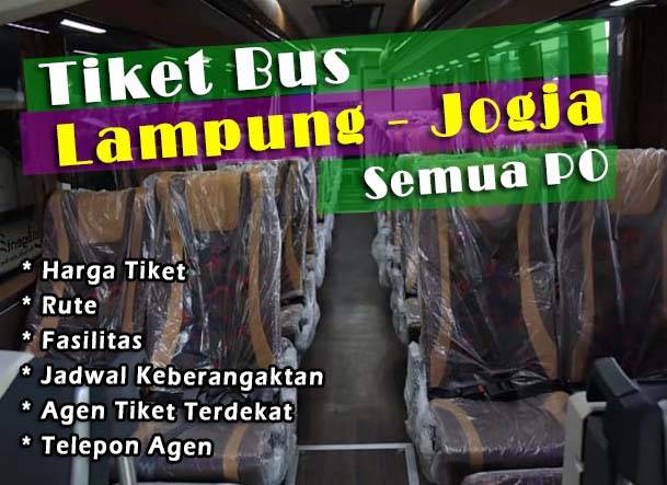 Tiket Bus Lampung Jogja