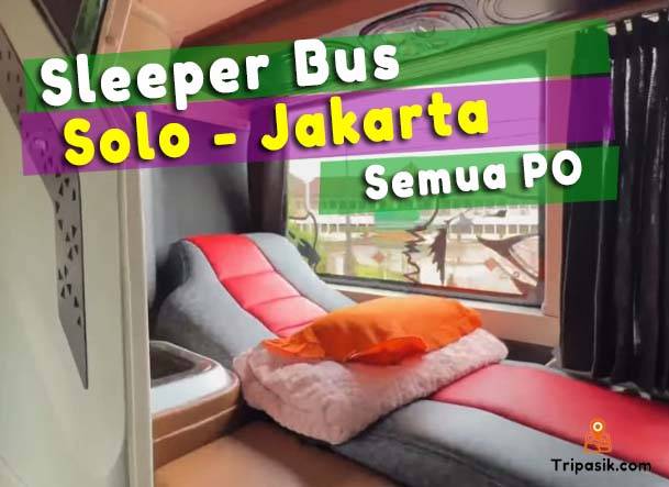 Sleeper Bus Solo Jakarta