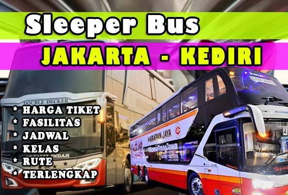 Sleeper Bus Jakarta Kediri
