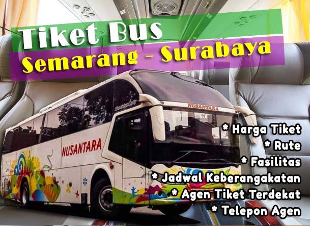 Tiket Bus Semarang Surabaya