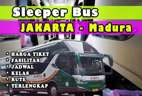 Sleeper Bus Jakarta Madura